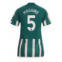 Manchester United Harry Maguire #5 Vieraspaita Naiset 2023-24 Lyhythihainen